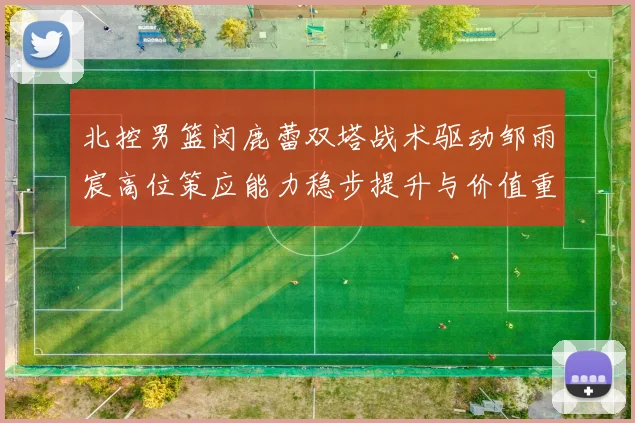北控男篮闵鹿蕾双塔战术驱动邹雨宸高位策应能力稳步提升与价值重塑